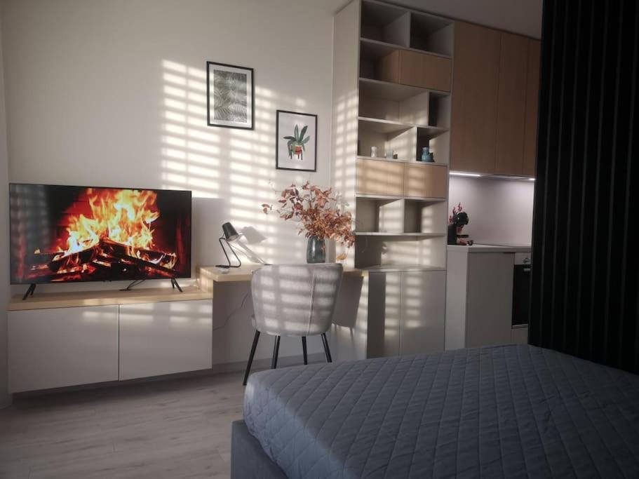M&M1 Studio Apartment Near Center With Free Parking - Ac Košice Exterior foto